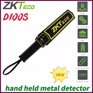 Zkteco D100s hand held metal detector Portable Adjustable Sound & Vibration. - Picture 1 of 12