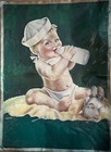 Alvise Fioravera- Bozzetto originale preparatorio acquerello - 