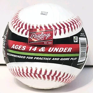 Rawlings Baseball Little League Play Full Grain Leather Cover Yarn Wound Sealed - Picture 1 of 4