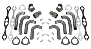 SOUTHWEST SPEED BLOCK HUGGER HEADER KIT,SMALL BLOCK CHEVY,1-1/2" TUBE,U-WELD - Picture 1 of 2
