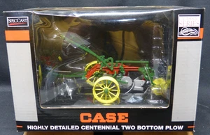 SpecCast ZJD-1604 1/16 Case Centennial Two Bottom Plow Die-Cast NRFB 2008 - Picture 1 of 9