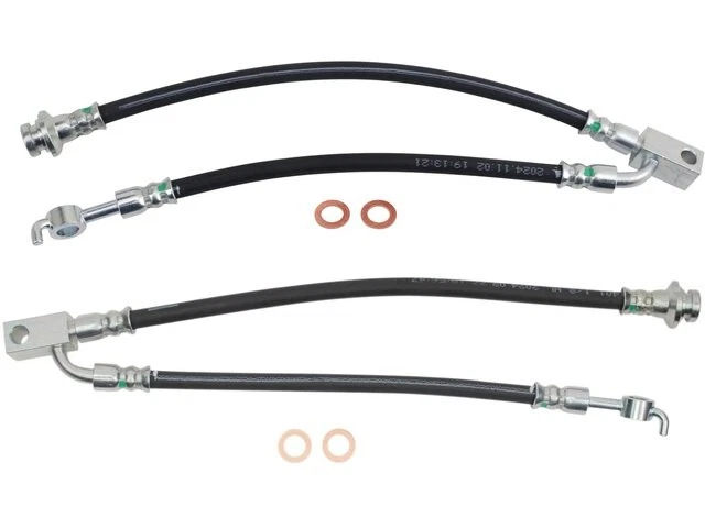 Juego de mangueras de freno delanteras para Infiniti QX80 2014-2022 2015 2016 2017 2018 NR832DF Foto 1 de 1