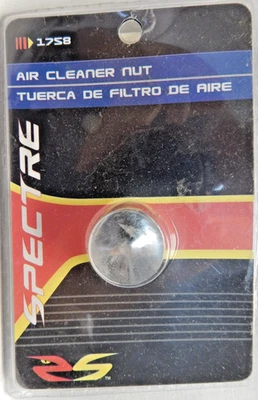 Chrome Knurled Chrome Air Cleaner Threaded Top Nut 1/4-20 Thread - Image 1 of 2