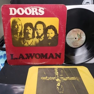 The Doors LA Woman Original 1971 Elektra EKS-75011 Crucifix Sleeve ARTISAN Terre - Picture 1 of 8