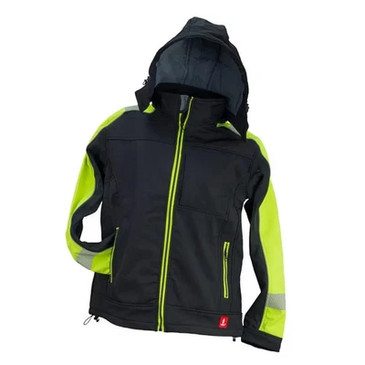 Arbeitsjacke Softshell mit Kapuze Warnjacke Wasserdicht Urgent GL8364 Gr. M-2XL - Bild 1 von 2