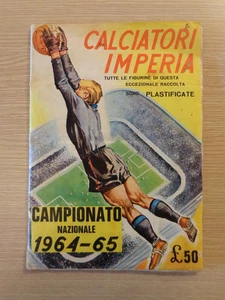 Album Figu. Plastificate Calciatori Imperia 1964-65 Completo -3 e Scudetti ▓ - Picture 1 of 5
