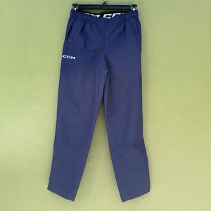 CCM Skate Suit Hockey Pant Unisex Youth Large True Navy Tactical Cool Ankle Zip - Picture 1 of 6