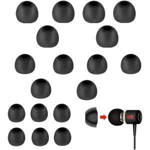 9 Paar Silikon Ohrstöpsel In-Ear Ersatz Ohrpolster Klein Größen M L S - Bild 1 von 2