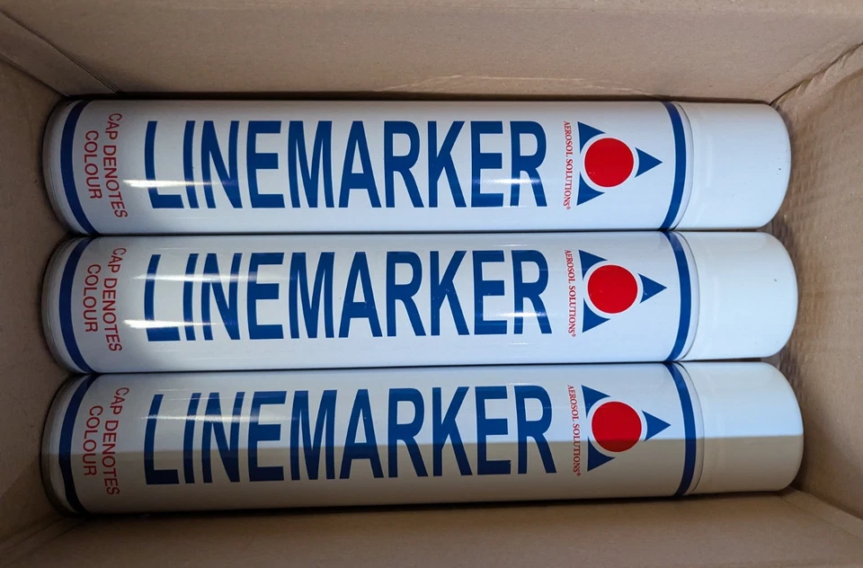 Aerosol Solutions 0901 Line Marking Spray Paint White 750ml