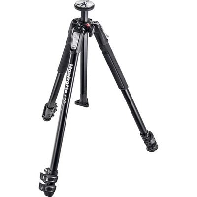 Trípode para cámara de aluminio de 3 secciones Manfrotto 190X Foto 1 de 3