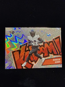 2024 Panini Absolute Derrick Henry Kaboom! Estuche Horizontal #4 SSP Hit Ravens - Imagen 1 de 6