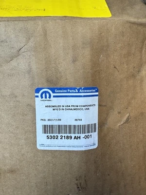 Nueva bomba de agua genuina Mopar 2001-2013 Dodge Jeep 53022189AH Foto 1 de 4