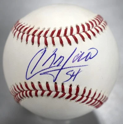 Aroldis Chapman Signed Official Major League Baseball Autograph Signature - Image 1 of 2