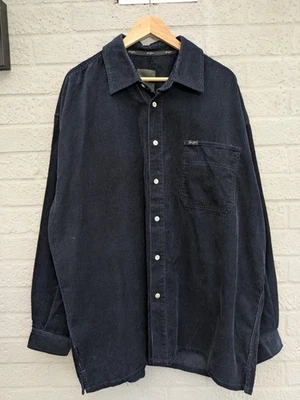 Sobrecamisa Sean John XXL Azul Marino Pana Camisa Cazadora Foto 1 de 4