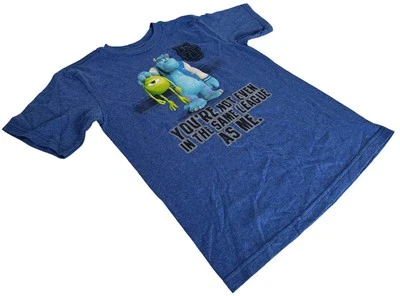 Disney Monsters University You're Not Even In the Same League As Me Shirt YM - Image 1 of 3