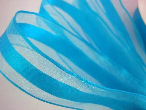 Cinta artesanal de satén/organza doble cara de 25 yardas/ajuste R22-elige color/tamaño Foto 1 de 1