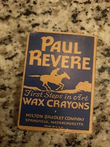 Vintage Milton Bradley Paul Revere Buntstifte - Bild 1 von 5