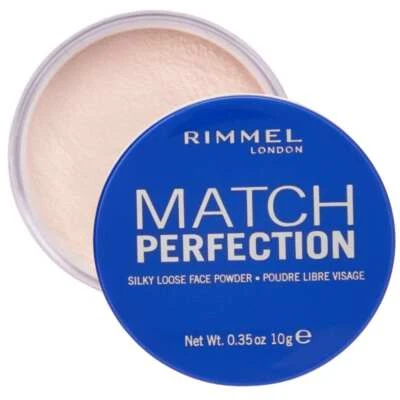 Rimmel Match Perfection Silky Loose Face Powder 001 Transparent 10g - Image 1 of 4