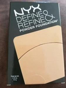 NEW/SEALED NYX Define & Refine Powder Foundation-Golden(PM)  - Picture 1 of 4