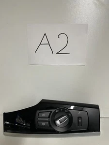 BMW X3 F25 X4 F26 LIGHT CONTROLS HEADLIGHT SWITCH SURROUND RHD - Picture 1 of 2