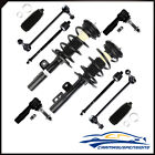 Front Strut w/Coil Spring Sway Bar Tie Rod Boot Kit Fits for 2011-2012 FORD FLEX Ford Flex