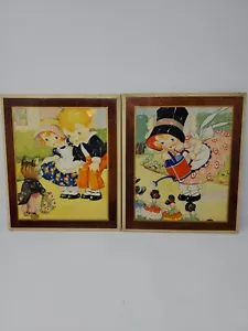 Vintage Girls Bedroom Decor Wall Plaques Hanging - Picture 1 of 12
