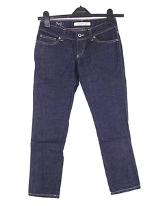 Martin Box Pantalone Jeans Da Donna 40 W26 Small Gamba Affusolata Denim 5 Tasche - Imagen 1 de 7