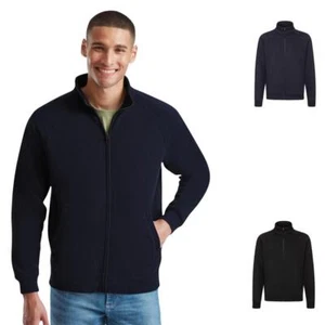 Fruit Of The Loom Sudadera Chaqueta Para Hombre Premium Cremallera Completa Sudadera Top Jersey - Imagen 1 de 15