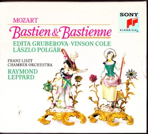 MOZART BASTIEN & BASTIENNE CD BOX Leppard, Gruberova, Cole, Polgar - Picture 1 of 2