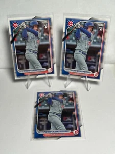 (3) 2024 Bowman PETE CROW-ARMSTRONG #85 - ROOKIE - Chicago Cubs - Picture 1 of 1