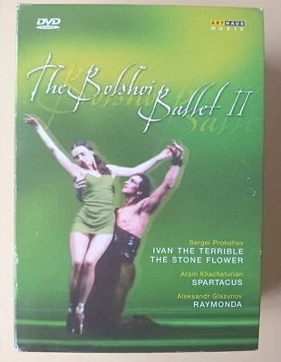 The Bolshoi Ballet ll DVD (4-Disc Set, Box Set) Ivan The Terrible Spartacus - Image 1 of 3