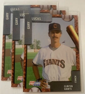 GARY LUCAS 3 1992 Fleer ProCards Clinton Giants - Picture 1 of 1