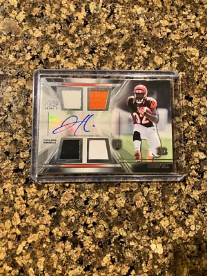 2014 Topps Prime #PV-JH Jeremy Hill Rookie RPA Bengals - Image 1 of 2