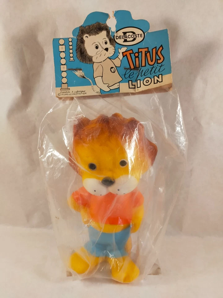 sympa  ancien pouet titus le petit lion 1967  (  delacoste  ) 0410 - Photo 1/1