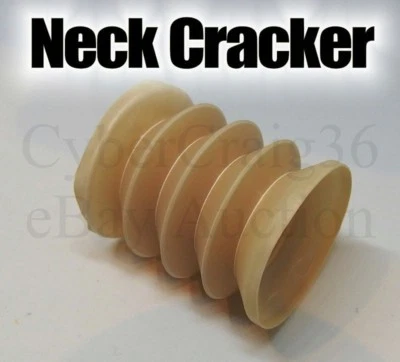 NECK CRACKER GIMMICK BONE CRACK BRAKE NOSE FINGER COMEDY CLOWN PRANK MAGIC TRICK - Image 1 of 4