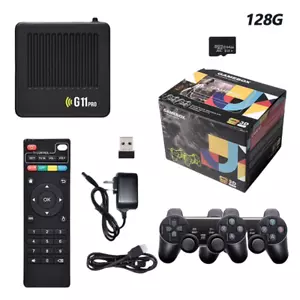 G11 Pro Game Box 4K HD TV Game Stick Video Game Console 128G Built in 40000 Ret - Picture 1 of 17