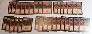 32x MOUNTAIN Basic Land (Mixed Art) - LP/MP - Invasion - SPATZMAGIE - Bild 1 von 1