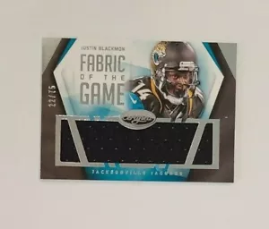 2014 Certified Justin Blackmon Jacksonville Jaguars Oklahoma State 22/75 Jersey - Bild 1 von 1