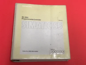 Siemens Simatic S5 - S5-100U Programmable Controller Manual - Bild 1 von 4