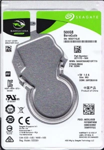 ST500LM030 de parte: 2E717D-500 SDM1 sn: WDE WU FEB/2018 500 GB SATA 2,5 B25-03 - Imagen 1 de 2