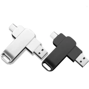 2 in 1 2.0/3.0 Flash Drive Type-c Interface USB Hub Mobile Phone USB Computer - Photo 1/12
