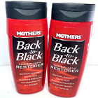 MOTHERS Back to Black Trim and Plastic Restorer - 12 oz (2 PACK) Lot 06112