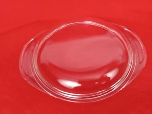 VTG Pyrex Clear Glass Round Replacement Lid for 1 qt Casserole Dish 682-C 10 - Picture 1 of 6
