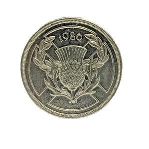 Great Britain 2 Pounds 1986 Scottish Thistle Commonwealth Games - Picture 1 of 4