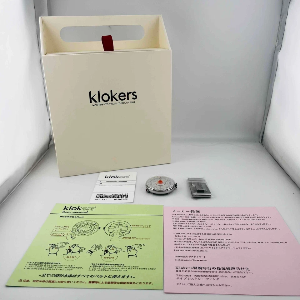 Reloj Klokers KLOK-08-D2-KPART-07-01 unidad principal de cuarzo solo 38,4 mm Foto 1 de 4