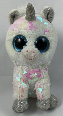 Ty Beanie Boos Boo Diamond Flippables Pailletten Glubschi Plüschtier 17 cm 2018 - Bild 1 von 4
