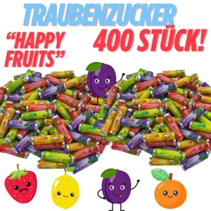 Traubenzucker - 400 STK. einzeln verpackte röllchen - Bonbons - Süßware Dextrose - Bild 1 von 4