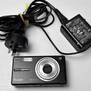 Kodak Digital Camera EasyShare V603 6.1MP Black Tested Working - Picture 1 of 23