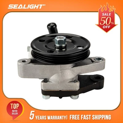 Power Steering Pump With Pulley for 2003-2005 Hyundai Elantra 2003-2008 Tiburon - Image 1 of 4