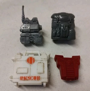 Vintage 1990’s GI Joe Backpack Lot Of 4 Lifeline Misc. ARAH Cobra - Picture 1 of 3